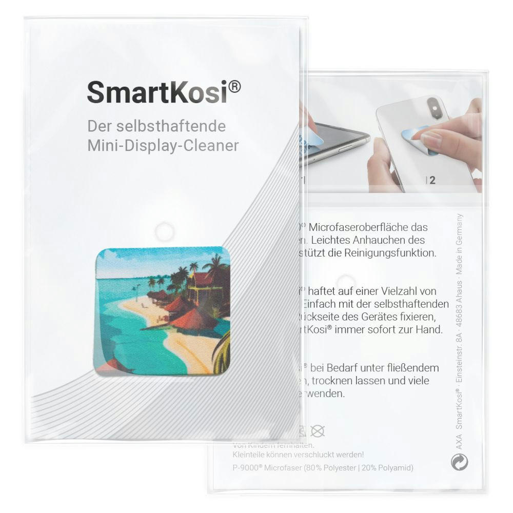 POLYCLEAN Display-Cleaner SmartKosi® 2,8x2,8 cm, All-Inclusive-Paket
