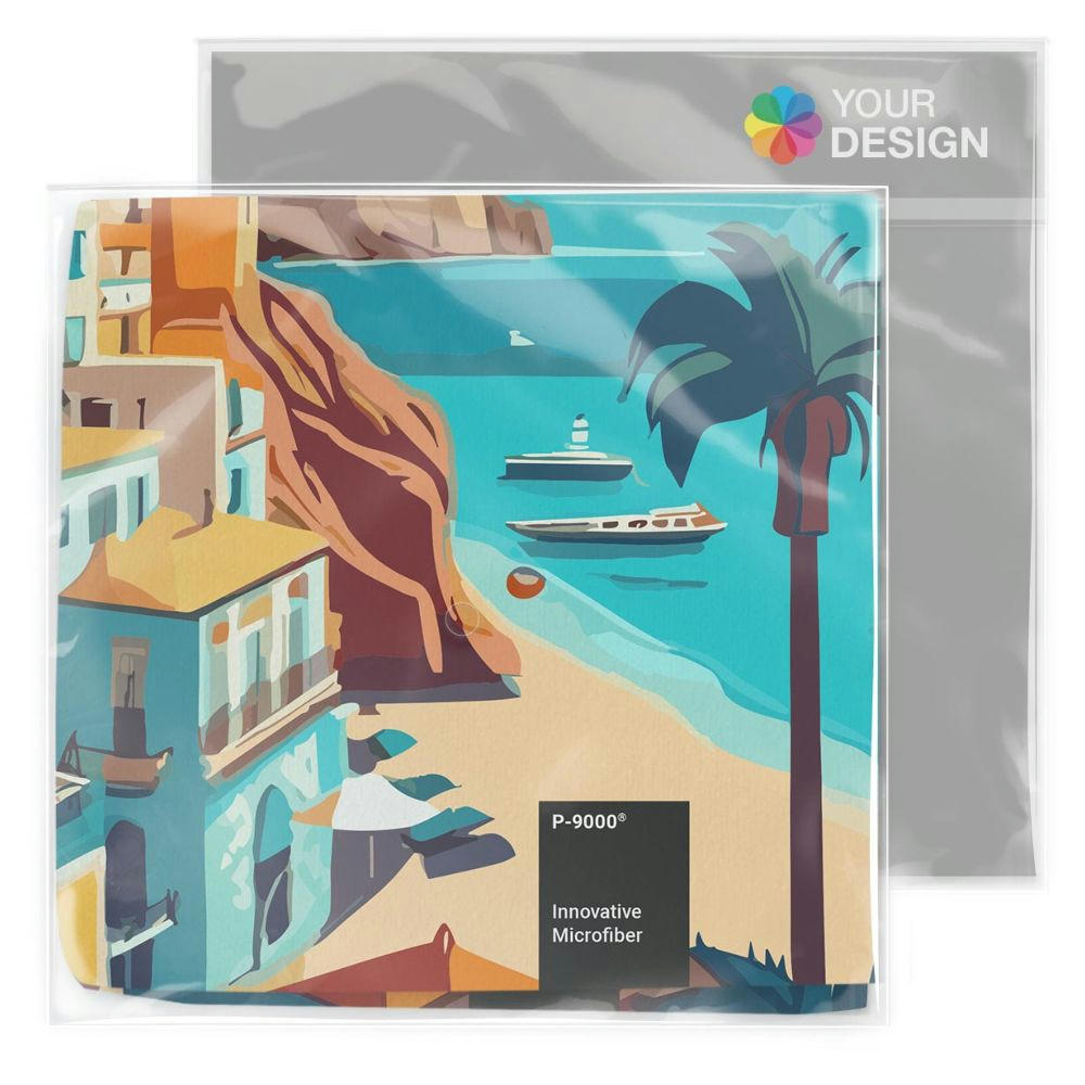 POLYCLEAN Universal-Microfasertuch 30x30 cm, All-Inclusive-Paket