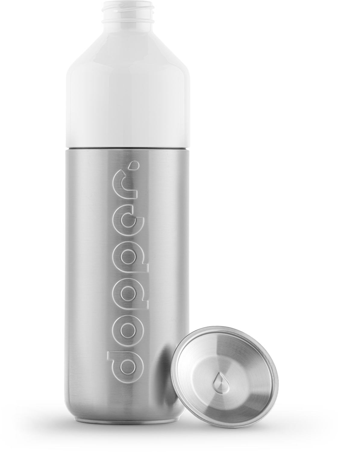 dopper  Trinkflasche  "Steel silver" 0,8 L