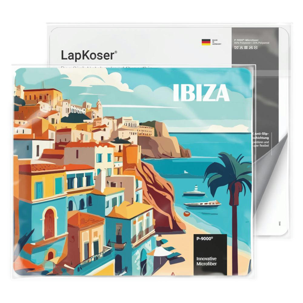 POLYCLEAN LapKoser® 3in1 Notebookpad 23x20 cm, All-Inclusive-Paket