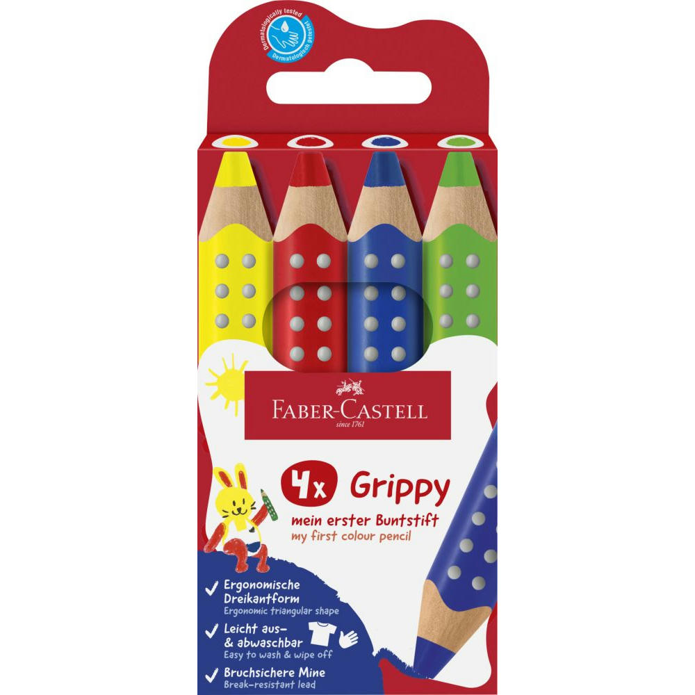 FABER - CASTELL "Grippy" 4er Set