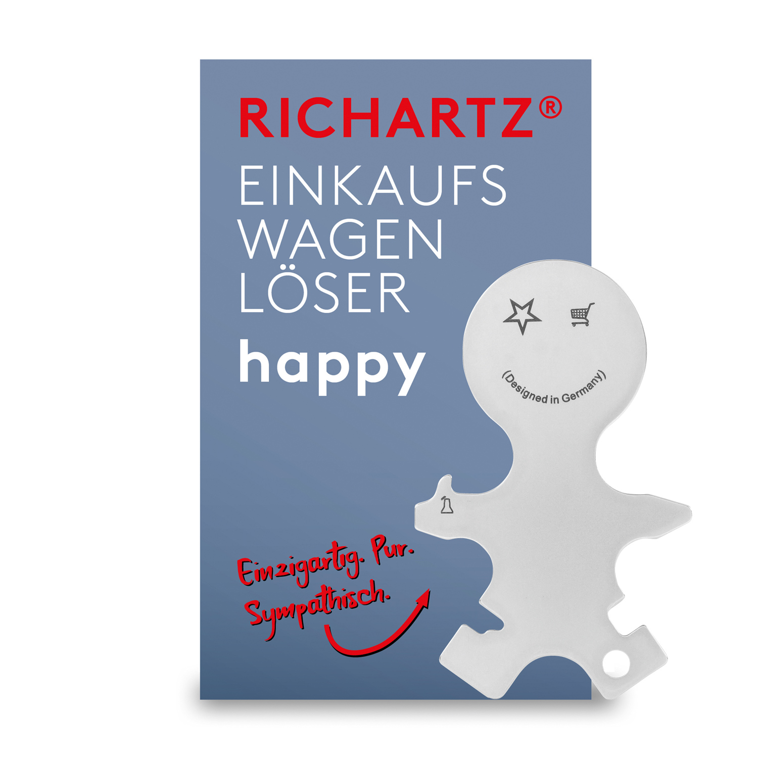 RICHARTZ Einkaufswagenlöser "Happy"