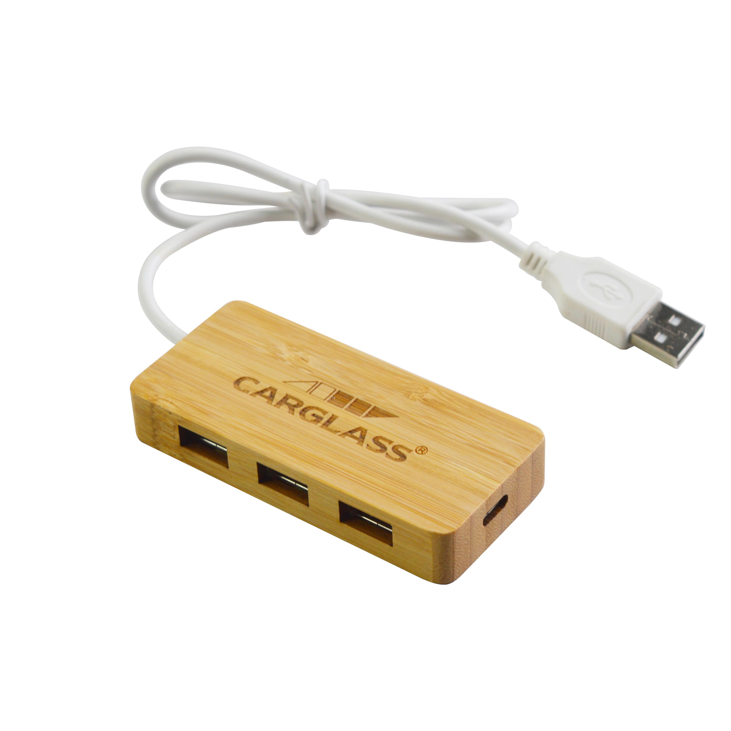 USB Hub Bambus